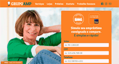 Desktop Screenshot of grupoamp.com.br